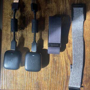 Whoop 4.0 Health and Fitness Tracker - Black band, Gray Band, Two Chargers